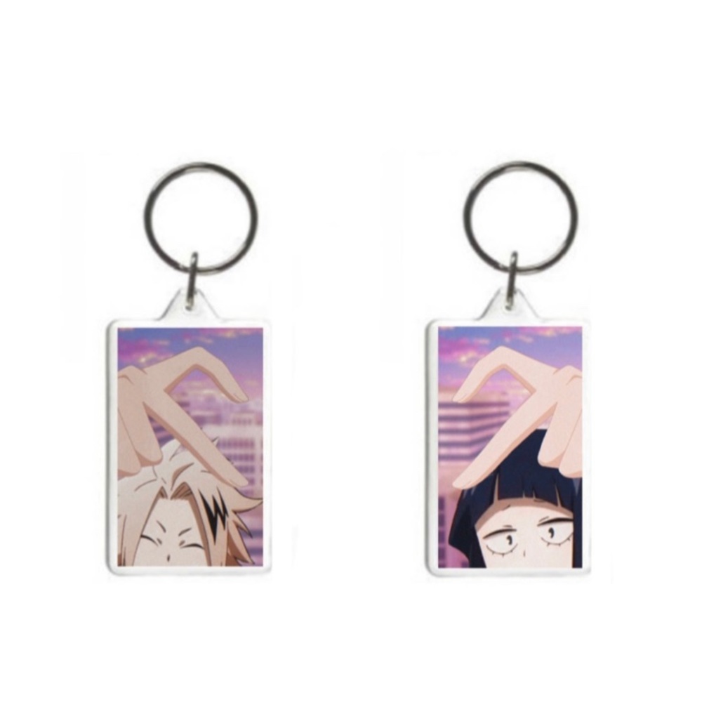 Anime matching keychains